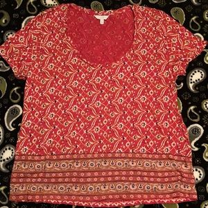 Lucky brand size Lg top